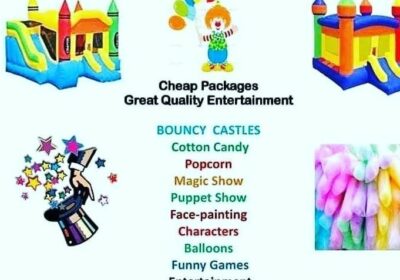 Rental of Bouncy Castles