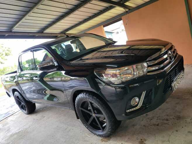 2018 Toyota hilux 4×2 manual