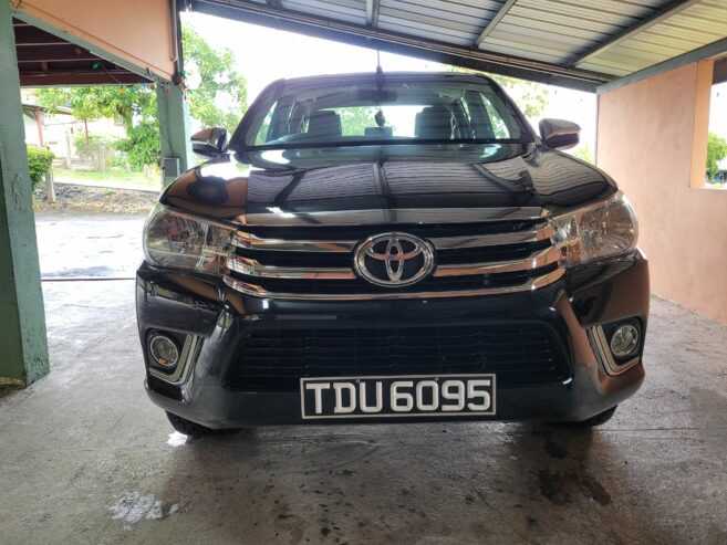 2018 Toyota hilux 4×2 manual