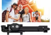 3 in 1 universal selfie stick and tripod + bluetooth remote